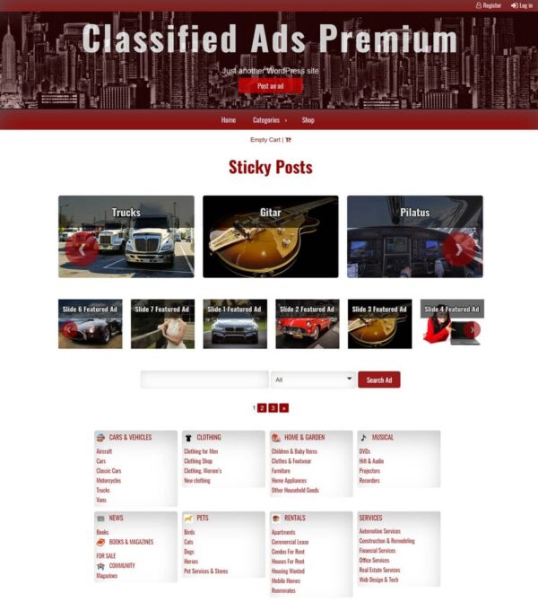 Classified ads